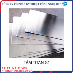Vật liệu tấm titanium Gr1
