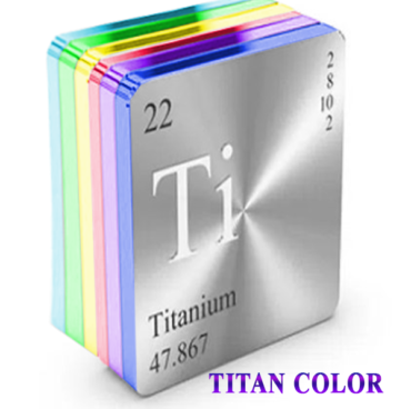 Bảng lên màu nhiệt độ titan