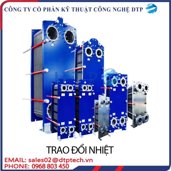 Thiết bị gia nhiệt dạng tấm - Bộ gia nhiệt - Dtptech