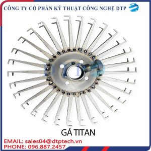 Gá titan L móc nhọn