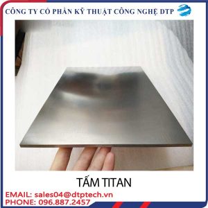 Tấm titanium tinh khiết grade 1