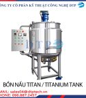 Bồn khuấy gia nhiệt titan