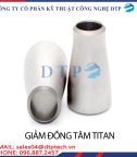 giảm đồng tâm titan