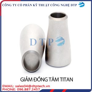 giảm đồng tâm titan