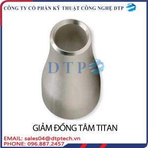 giảm đồng tâm titanium chống ăn mòn