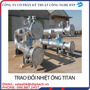 Bộ trao đổi nhiệt ống hairpin titan