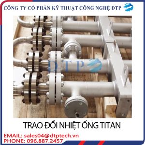 Gia công trao đổi nhiệt ống hairpin titan