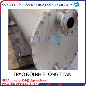 Gia công trao đổi nhiệt dạng ống titanium