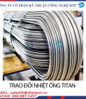 Gia công trao đổi nhiệt ống chữ U