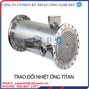 Trao đổi nhiệt ống chùm titan