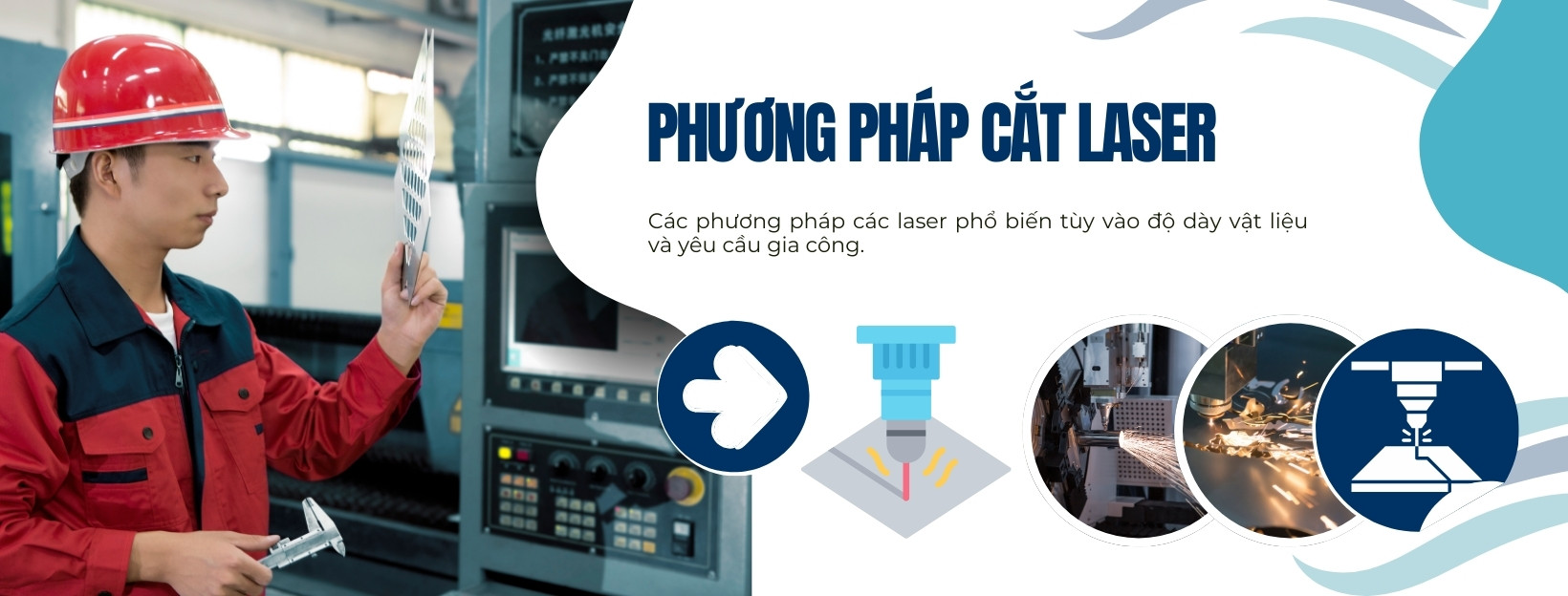 Các phương pháp cắt laser titan