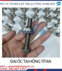 Đai ốc tai hồng titan