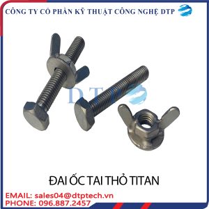 Đai ốc tai thỏ titan