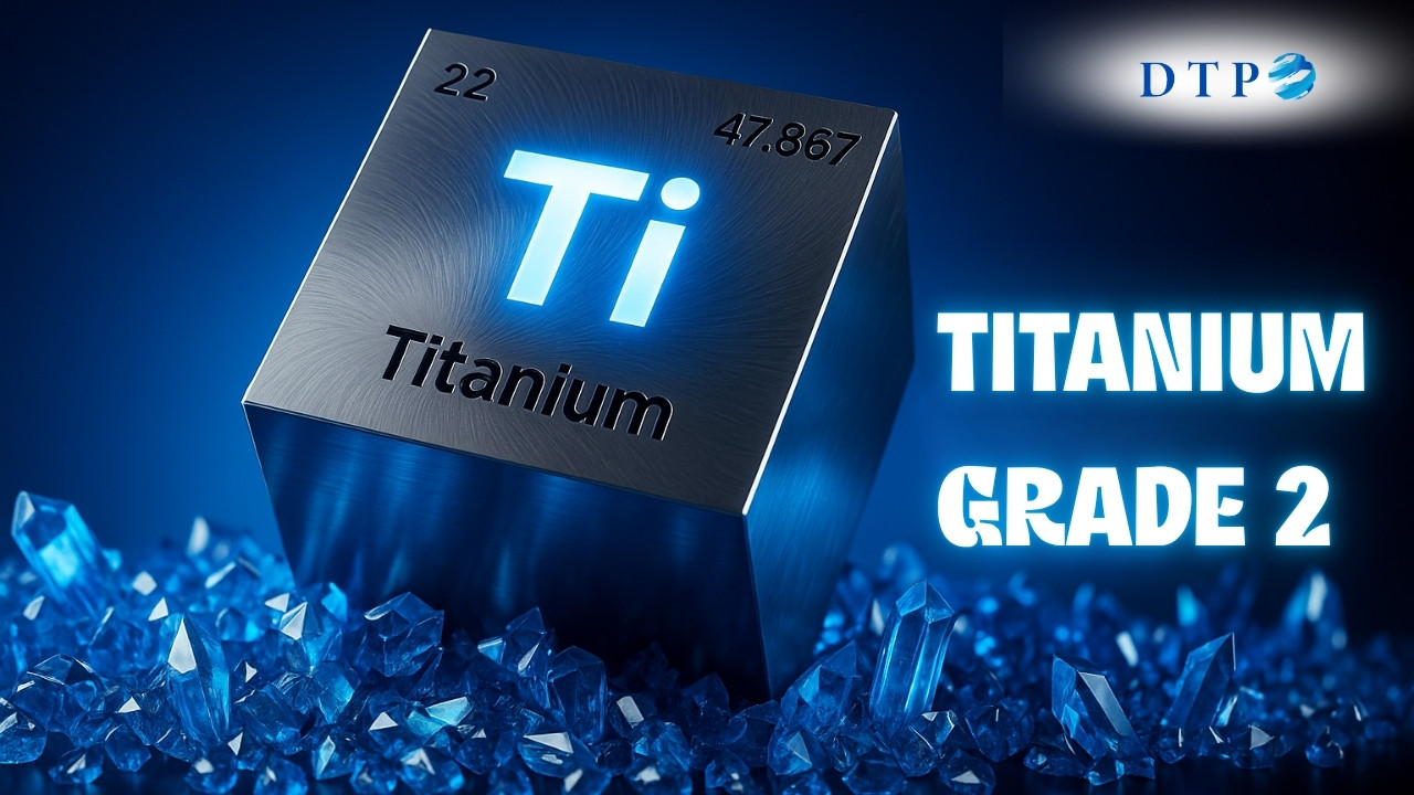 Titanium phân loại grade 2