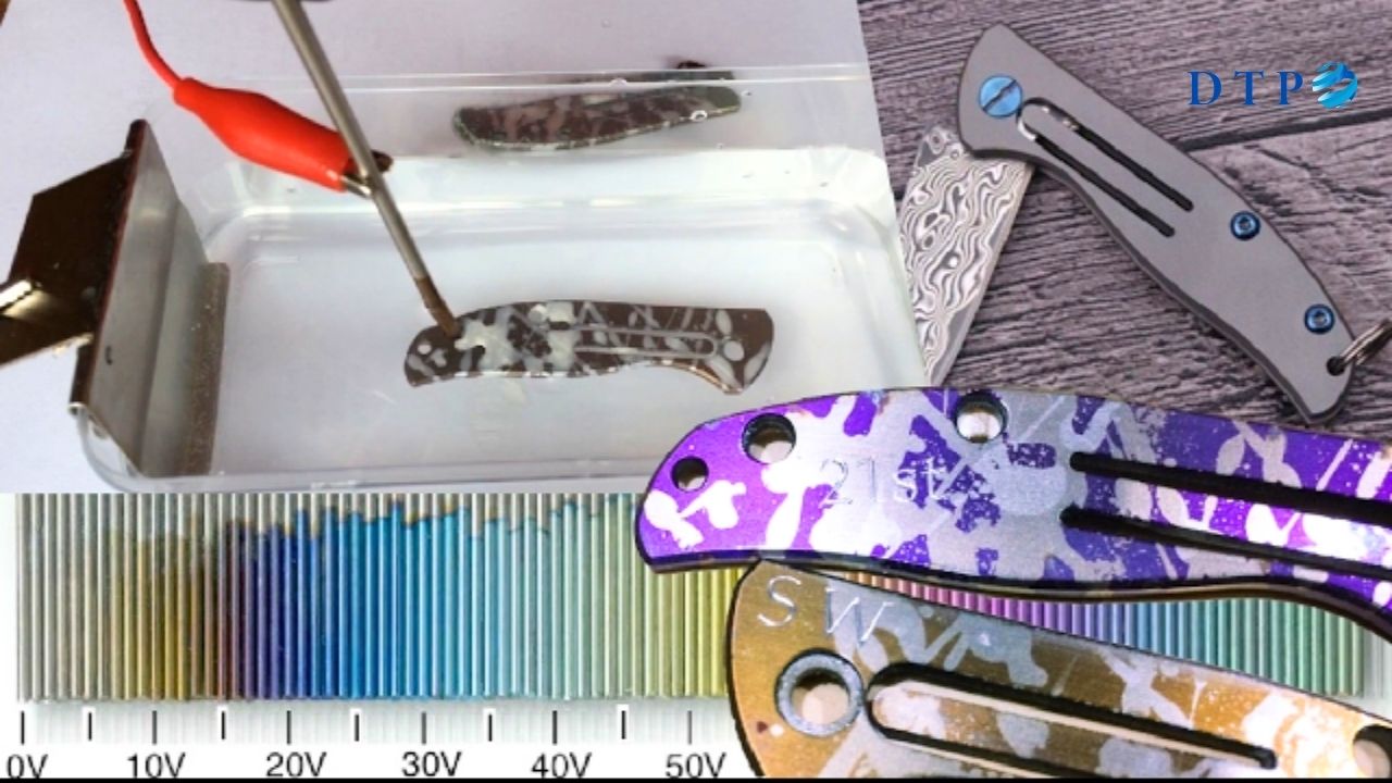 cách tạo màu choTitan Damascus