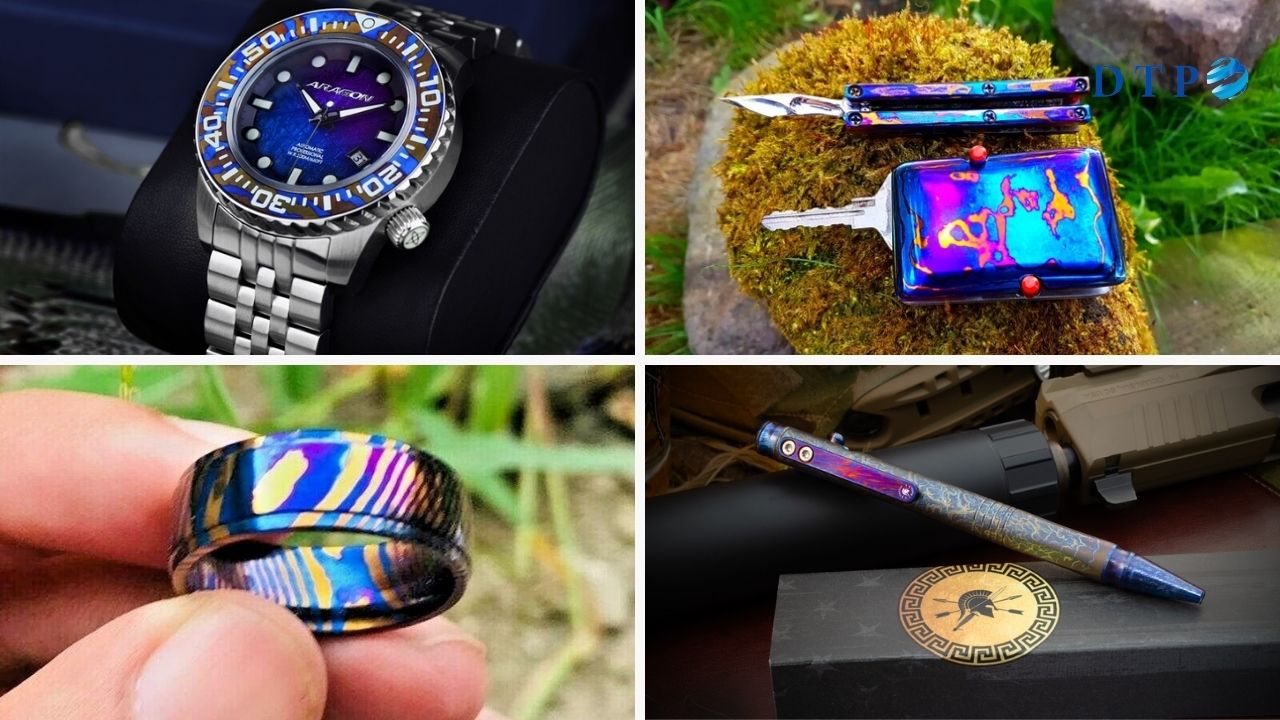 Ứng dụng phổ biến của Titan Damascus