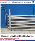 Titanium Spiral Coil Heat Exchanger