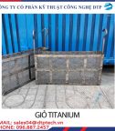 giỏ titanium dạng ngang
