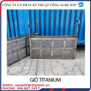 giỏ titanium dạng ngang