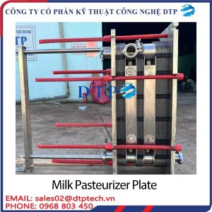 Máy thanh trùng sữa dạng tấm