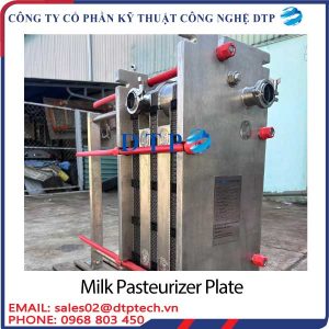 Thiết bị milk pasteurizer plate