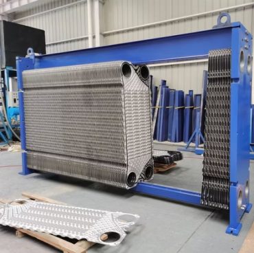 Trao đổi nhiệt tấm titan